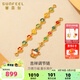 賽菲爾18K金琺瑯吉祥調節鏈延長(cháng)鏈國風(fēng)琺瑯八大佛喜樂(lè )手鏈DIY項鏈配件 八大佛鏈-94