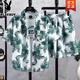 花花公子（PLAYBOY）沙灘褲男夏季速干寬松大碼泳褲海邊度假沙灘服花短褲穿搭套裝褲子 B16套裝 XL 【建議115-130斤】