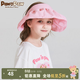 PawinPaw小熊童裝女童兒童帽子防曬太陽(yáng)帽發(fā)箍?jì)捎么竺遍?粉色/25 50