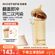 奶爸爸（Nicepapa）PPSU翻蓋奶瓶寬口徑自然實(shí)感防脹氣7-10個(gè)月仿母乳奶嘴M碼240ML