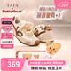 他她TATA明星同款黃油小熊聯(lián)名加絨德訓阿甘鞋 米杏/米白/棕 37