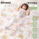 柯斯德尼（kidsneed）嬰兒蓋毯兒童夏涼被春夏薄款莫代爾冰絲寶寶蓋毯幼兒園空調被子