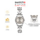 斯沃琪（Swatch）瑞士手表 金光環(huán)繞 生日禮物石英女學(xué)生表 金光環(huán)繞 YSS317G