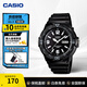 卡西歐（CASIO）casio手表 簡(jiǎn)約中性百搭休閑時(shí)尚初高中學(xué)生考試手表 運動(dòng)電子表 MRW-200H-1B2VDF