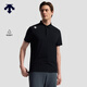 迪桑特（DESCENTE）TRAINING系列男士吸濕速干TOUGH短袖POLO衫新品 BK-黑色 3XL (190/108A)