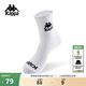 卡帕（Kappa）背靠背3雙裝高腰襪男2026新款休閑襪長(cháng)筒襪K0EZ8WS04G 淺花灰 L