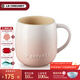 酷彩（Le Creuset）炻瓷馬克杯子咖啡早餐辦公家用茶水杯馬克杯 380毫升U型馬克杯貝殼粉