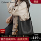 CALWAN KEODH水桶包包女包春夏斜挎包大容量單肩大包生日禮物送女友老婆 【黑色】輕奢時(shí)尚百搭通勤實(shí)用走心女生閨蜜