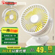 賽億蓄電款USB小風(fēng)扇電風(fēng)扇小電扇小臺扇辦公室宿舍床頭車(chē)載用多功能臺夾壁掛扇迷你便攜小型風(fēng)扇
