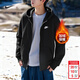 耐克（NIKE）外套男 26春季新款運動(dòng)服連帽開(kāi)衫衛衣防風(fēng)休閑服加絨保暖夾克 FN3862-010/黑色/YKK拉鏈/加絨款 L (175/92A)