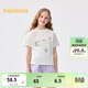 巴拉巴拉童裝兒童短袖女童t恤2025夏裝大童卡通印花上衣速干208225117031
