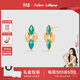 Amber Lollipop天河石耳釘女菱形設計小眾耳環(huán)耳飾生日520情人節禮物送女友老婆 耳環(huán)(AureaSpike系列)