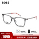 雨果博斯眼鏡框男經(jīng)典商務(wù)方框眼鏡架可配近視鏡片 1360 KB7