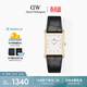 丹尼爾惠靈頓（DanielWellington）DW女士手表BOUND摩登石英歐美腕表輕奢小眾送女友生日禮物DW740
