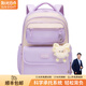 陽(yáng)光8點(diǎn) 學(xué)生書(shū)包初中生女休閑學(xué)院風(fēng)時(shí)尚休閑百搭輕便雙肩包上學(xué)書(shū)包 香芋紫