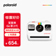 寶麗來(lái)（Polaroid）【會(huì )員享相機85折】迷你拍立得GO Gen2一次成像即時(shí)成像學(xué)生款小型mini膠片相機便攜 情人節禮物 白色9097 標配+白框彩色相紙*1（16張）