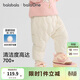 巴拉巴拉balaOne兒童羽絨褲男女童長(cháng)褲寶寶保暖2025冬季高腰208425108201