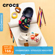 CROCS卡駱馳貝雅兒童洞洞鞋戶(hù)外包頭童鞋沙灘鞋涼鞋拖鞋/207013/207012 深藍色-410 28 (165mm)