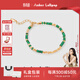 Amber Lollipop綠寶石手鏈女士串珠手飾S925銀手串生日520情人節禮物送女友老婆