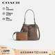 蔻馳（COACH）【品牌直供】女士奢侈品ROWAN小號牛單肩手提水桶包CBH06禮物