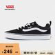 VANS范斯官方 Filmore黑色復古簡(jiǎn)約休閑男運動(dòng)鞋 黑色/白色   42   