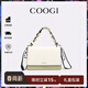 COOGI包包女款輕奢品牌女士單肩包女斜挎包女情人節生日禮物送女友老婆 淺綠色