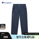 Champion冠軍2024冬季新款美式街頭工裝褲男個(gè)性潑墨直筒休閑褲 藏青色 M