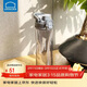 樂(lè )扣樂(lè )扣（LOCK&LOCK）人魚(yú)線(xiàn)塑料運動(dòng)水杯夏天便攜水壺帶刻度提手男女水杯子700ML灰色