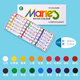 馬利(Marie's)水彩顏料盒裝18色12ml 便攜鋁管學(xué)生初學(xué)者兒童水彩繪畫套裝 膏體細(xì)膩色彩飽和E1338 速寫 馬克筆繪畫