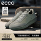 愛(ài)步（ECCO）休閑板鞋男 秋季簡(jiǎn)約拼色休閑鞋運動(dòng)男鞋 街頭球鞋539834 鴿子灰53983455915 43