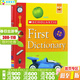 Scholastic學(xué)樂(lè )幼兒童啟蒙圖畫(huà)字典英文原版 First Dictionary 精裝大開(kāi)全彩插圖寶寶圖解詞典英語(yǔ)教材工具書(shū)firstdictionary