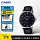 卡西歐（CASIO）手表 MTP-VT01G時(shí)尚指針商務(wù)通勤男士腕表考試表 七夕情人節禮物 MTP-VT01L-1BUDF