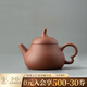 萬(wàn)仟堂（Edenus）紫砂壺宜興手工精品紫泥茶壺泡茶壺家用茶具 復古經(jīng)典款-梨型壺 清水泥（約100cc）