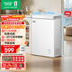 容聲（Ronshen）100L單溫家用冰柜微霜PCM抗菌內膽深冷鎖鮮一級能效節能冷柜BD/BC-100E10HNLAJ國家補貼