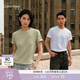 Calvin KleinJeans25夏男女情侶休閑簡(jiǎn)約ck字母純色內搭純棉針織短袖T恤上衣