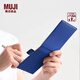 MUJI MUJI 聚氨酯封面 口袋筆記本 本子 日記本 記事本 計劃本 便攜 藍色
