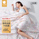 貝肽斯成人夏涼被春夏季嬰兒童空調被子薄款寶寶蓋毯?jiǎn)坞p人抗菌被子被套 郁香花影【薄荷清涼 7A抗菌】 200x230cm