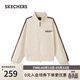 斯凱奇（Skechers）外套2026春季女士百搭運動(dòng)拉鏈衛衣休閑時(shí)尚上衣L325W099