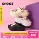 卡駱馳（CROCS）貝拉洞洞鞋厚底拖鞋|210062  白色-100    36 /37(220mm)  