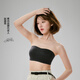 蕉內【趙露思同款】5系抹胸女士?jì)纫戮蹟n防滑美背婚紗專(zhuān)用無(wú)痕文胸罩 【趙露思同款 圓潤版】黑色 M (70C/75A/75B)