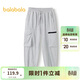 巴拉巴拉童裝兒童褲子夏季薄款長(cháng)褲2025男大童休閑運動(dòng)工裝208225108104