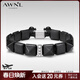 AWNL大威金剛黑瑪瑙手鏈男手串輕奢時(shí)尚飾品送男友生日禮物 黑瑪瑙 M 建議手圍15.5-17cm