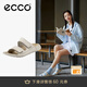 愛(ài)步（ECCO）勃肯鞋女 平底外穿涼拖鞋 軟底運動(dòng)沙灘鞋  科摩206823 HL 石灰色20682302378 39
