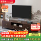 采百木電視柜 新中式烏金木實(shí)木電視柜茶幾組合現代簡(jiǎn)約客廳家具 2342電視柜【200cm】 組裝