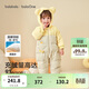巴拉巴拉童裝嬰兒羽絨服連體衣寶寶2025新款冬裝加厚保暖哈衣爬服萌趣造型