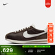 耐克鄭欽文同款女子平底運動(dòng)鞋夏季輕便薄底鞋NIKE CORTEZ DZ2795 200巴洛克棕/帆白/卡其 38.5
