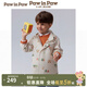 PawinPaw【三防】卡通小熊童裝25年春新款男女寶撞色防風(fēng)外套 Mix混合色/99 100