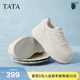 他她（TATA）女鞋2026夏季新款厚底小白鞋增高休閑鞋百搭板鞋CNE01AM6 米白 36