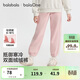 巴拉巴拉balaOne童裝兒童加絨褲子女童運動(dòng)長(cháng)褲2025冬裝保暖208425108003