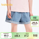 巴拉巴拉童裝兒童褲子女童牛仔短褲夏裝款短褲時(shí)尚洋氣百搭202224110006